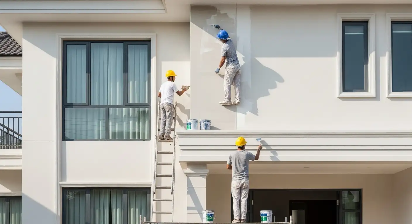 Execution of facades of villas and houses of Kuwait the most beautiful finishes – 94995941