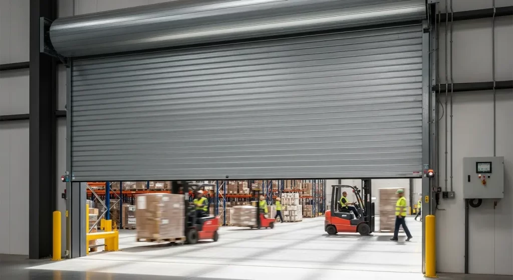  ابواب اتوماتيكية الكويت للمستودعات والمعارض