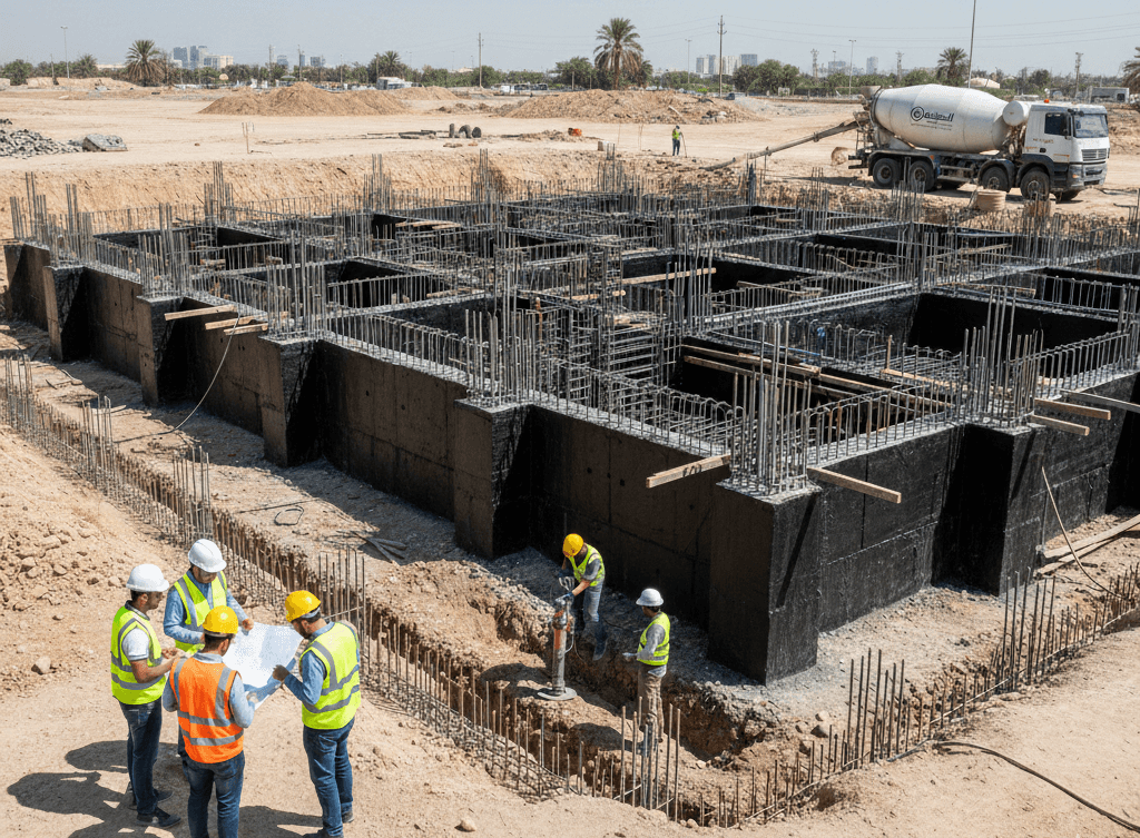 تشطيب أساسات الهيكل الأسود الكويت خبرة الصياد المحترف 94995941