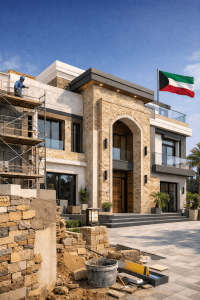 مقاول تشطيب واجهات الكويت حلول متكاملة للتشطيبات الخارجية 94995941